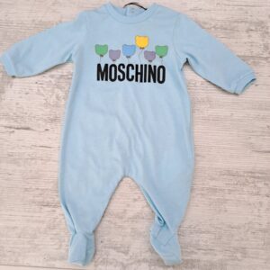 tutina in felpa moschino
