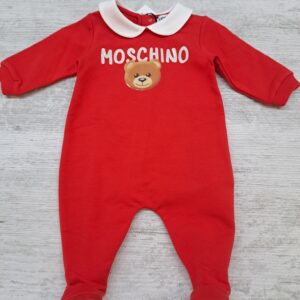 tutina in felpa moschino